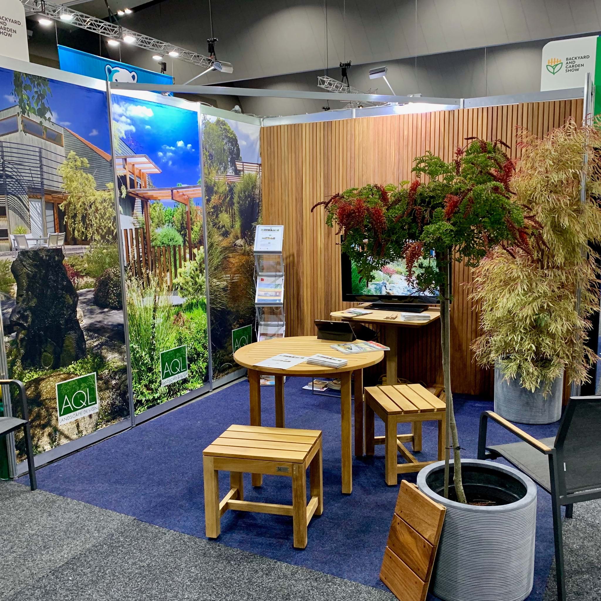 show display, landscape, design, pools and gardens